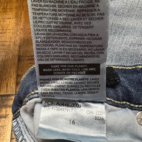 Levi's Kids Denizen Light Wash Flare Jeans - Picture 7 of 9